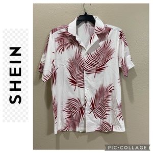 🔴 New SHEIN button down shirt size XL